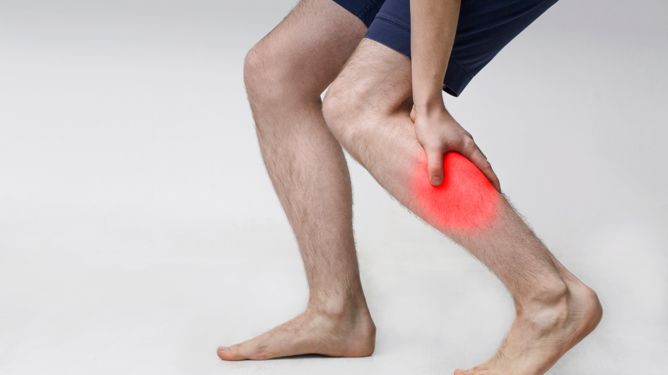 Burning leg pain caused by nerve irritation or compression in the lower spine, including sciatica, spinal stenosis, and peripheral neuropathy, and non-surgical treatment options.